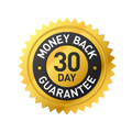 30 day money back guarantee logo image